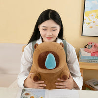 Snot Capybara Plush Toy Kawaii Simulation Animal Cute Plush Soft Stuffed Doll Throw Pillow Large Size Gift