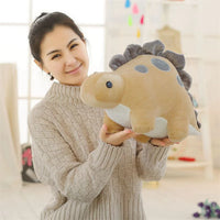 Triceratops Dinosaur Stuffed Toy – Soft Plush Animal – 11.8/19.7in – Lusy Store