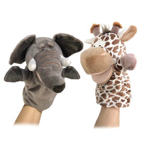 Giraffe Plush Toy – Soft & Educational Hand Puppet, 10.6" (27CM) – Lusy Store