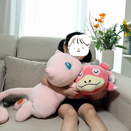 Pokemon Sleep Slowpoke Plush Toy Cartoon Soft Throw Pillow Big Size Stuffed Children Gifts