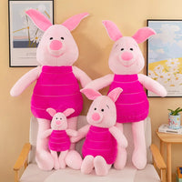 Pink Piglet Plush Toys Winnie The Pooh Cute Stuffed Anime Plushie Big Piggy Doll Gifts