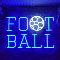 Ball Neon Sign Led Light Up Sign Table Tennis Club Wall Decor Football Neon Golf Course Light