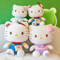 35/50/65cm Sanrio Hello Kitty Plush Doll Cartoon New Creative Cute Plush Filled Toys Room Pillow Decoration Kid Birthday Gift