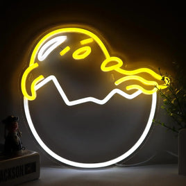 Gudetama Neon Light Anime Wall Decor for Bedroom Livingroom Kids Room Kawaii Gifts