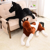 Simulation Animal Horse Plush Toy Prone Horse Doll For Birthday Boys Gift Gift