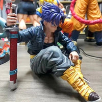 Trunks Action Figurine Super Saiyan Goku Pvc Statue Model Decoration Collection Gift