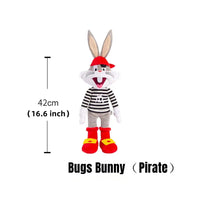 Bugs Bunny Plush Toy – Soft Stuffed Rabbit Doll 11.4/16.5in – Lusy Store