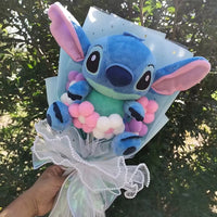 Lilo and Stitch Bouquet Stuffed Plush Doll  Valentine's Day Christmas Birthday Wedding Party Gifts