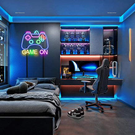 Gamer Neon Sign LED Sign for Gamer Wall Decor Bedroom Gamer Gifts for Boys