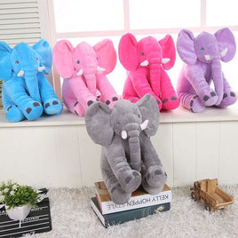 Soft Elephant Plush Toy – Stuffed Animal Pillow (12in/16in/24in) | Lusy Store