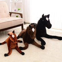 Simulation Animal Horse Plush Toy Prone Horse Doll For Birthday Boys Gift Gift