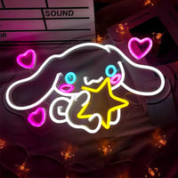 Cinnamoroll Neon Sign Cute LED Neon for Bedroom Room Decor Gift