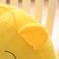 Cute Winnie The Pooh Pillow Car Lumbar Seat Waist Support Creative Bedside Backrest Ornament