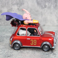 Dragon Ball Z Fat Buu Anime Figures Majin Buu Mr. Satan Drive Car Pvc Statue Collectible Model Decoration Gift