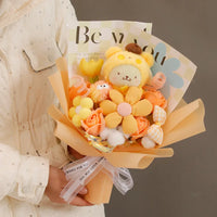 Kuromi Bouquet Cinnamoroll My Melody Hello Kitty Cute Valentine's glow Birthday Gift