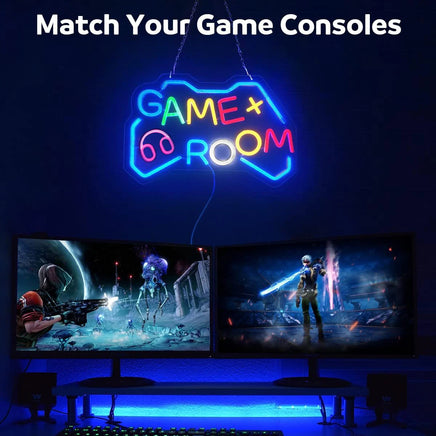 Gamer Neon Sign LED Neon Lights with Dimmable ON/OFF Switch USB Powered Wall Decor for Gaming Room