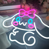 Sanrio Neon Sign Kawaii Anime Room Decor Lights for Girl's Room