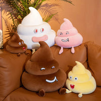 Funny Poop Plush Toy Stuffed Halloween Children Gifts Strange Poop Pillow Home Decor