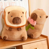 Capybara Plush Bread Creative Stuffed Animals Cute Gift