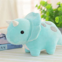 Triceratops Dinosaur Stuffed Toy – Soft Plush Animal – 11.8/19.7in – Lusy Store