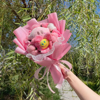 Cute Cartoon Plush Bouquet Creative Valentine's Day Christmas Graduation Gifts