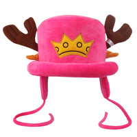 One Piece Tony Chopper Cosplay Plush Toys Hats Plush Cute Cotton Warm Stuffed Fashion Accessories