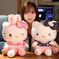 Hello Kitty Plush Anime Kuromi Stuffed Xmas Gifts For Girls Kawaii My Melody Plush Dolls