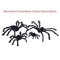 Black Spider Halloween Decoration Haunted House Prop Indoor Outdoor Giant Decor