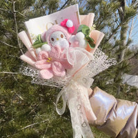 My Melody Kuromi Cinnamoroll Bouquet Plush Doll Toy Gift Box Valentine's Day Christmas Graduation Gifts