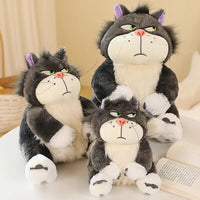 Cinderella Lucifer Cat Plush Toys Soft Anime Cartoon Princess Stuffed Animals Gifts