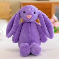 Easter Plush Bunny | Soft Long-Eared Rabbit Doll | 12 in | Lusy Store