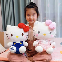 Hello Kitty Stuffed Toys Plushier Soft Pillow Gifts For Girls Kawaii Hello Kitty Plush Dolls