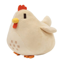 Stardew Valley Plush Chicken Soft Stuffed Animal Kawaii Cartoon Toy Baby Companion Throw Pillow Gift