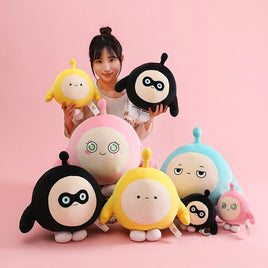 Games Cute Egg Party Plush Toy Sleep Throw Pillow Backrest Pendant Hom Decor Stuffed Dolls Gift