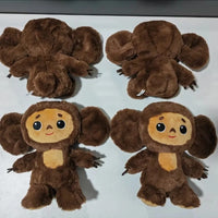 Monkey Plush Toy – Soft Big-Eyed Cheburashka Stuffed Doll, 7"/9" – Lusy Store