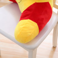 Cute Winnie The Pooh Pillow Car Lumbar Seat Waist Support Creative Bedside Backrest Ornament