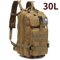 30L/50L 1000D Nylon Waterproof Trekking and Fishing Backpack