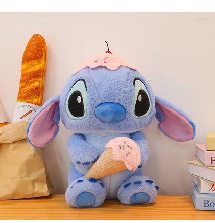 Ice Cream Stitch Plush Toy Doll Pillow Cute Stuffed Valentine Day Gift