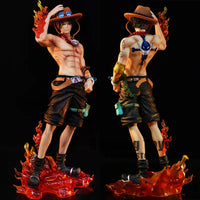 One Piece Figure Ace Figure PVC 23cm Collectible Statue Model Toys Gifts