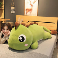 Dinosaur Stuffed Toy – Soft Plush Pillow – 23.6/31.5/39.4/47.2in – Lusy Store