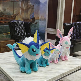 Vaporeon Pokemon Sylveon Large Plush Toys Nime Doll Cute Ornament Stuffed Pillow Pokemon Gift