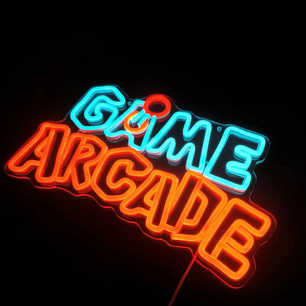 Arcade Gamer Decor Neon Sign USB Powered LED Neon Light for Boy Room Bedroom Wall Decor