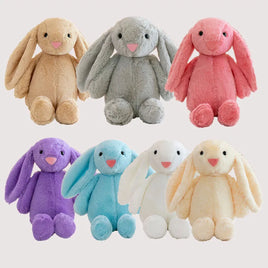 Easter Plush Bunny | Soft Long-Eared Rabbit Doll | 12 in | Lusy Store