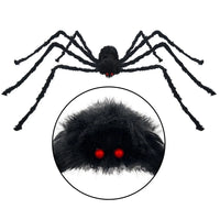 Black Spider Halloween Decoration Haunted House Prop Indoor Outdoor Giant Decor