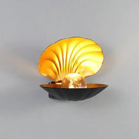 Exterior LED Wall Lamp With Seashell Inspired Design - Lusy Store LLC 