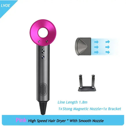 Electric Hair Dryer High Speed Blow - Lusy Store LLC 