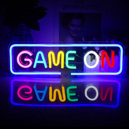 Gaming Zone Neon Led Sign for Wall Decor Game Neon Lights Signs with USB For Game Room Bedroom Gifts