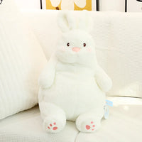 Giant Lazy Rabbit Dolls Soft Plush Cute White Bunny Animal Toys Baby Sleep Pillows Cushion Gifts