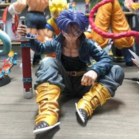 Trunks Action Figurine Super Saiyan Goku Pvc Statue Model Decoration Collection Gift