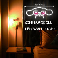 Cinnamoroll Dimmable Led Neon Light For Wall Art Decor Game Room Bedroom Decor Holiday Gift